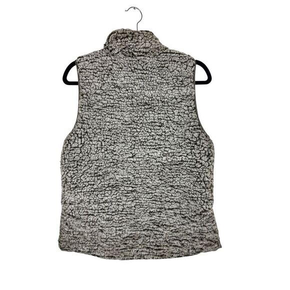 Thread & Supply grey teddy reversible vest - size m - Picture 2 of 11